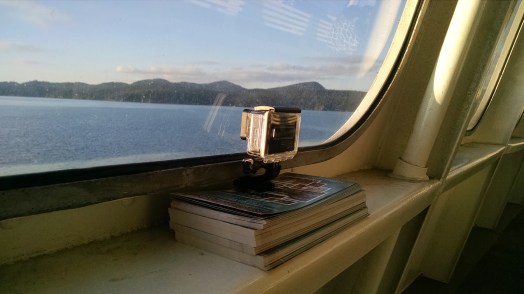 GoPro on WA State Ferry